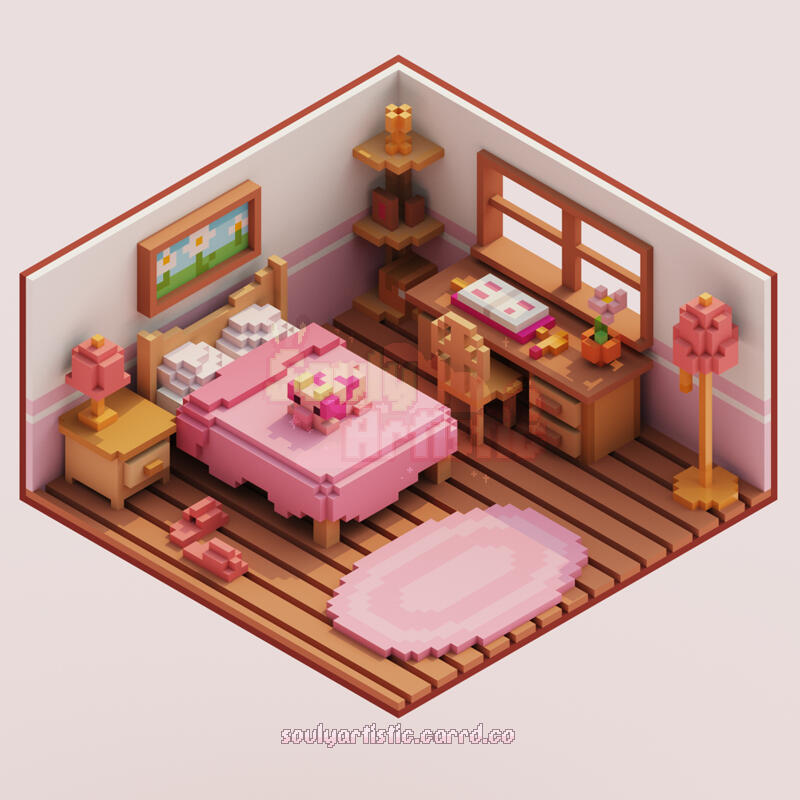 Cozy Pink Room